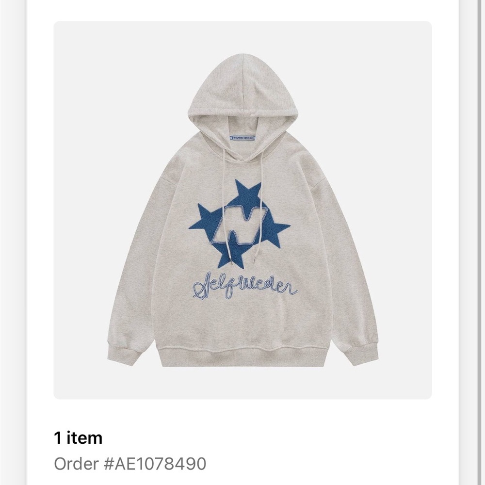 New with tags Aelfric Eden hoodie size extra small.